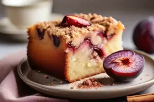Zwetschgenkuchen mit Streuseln