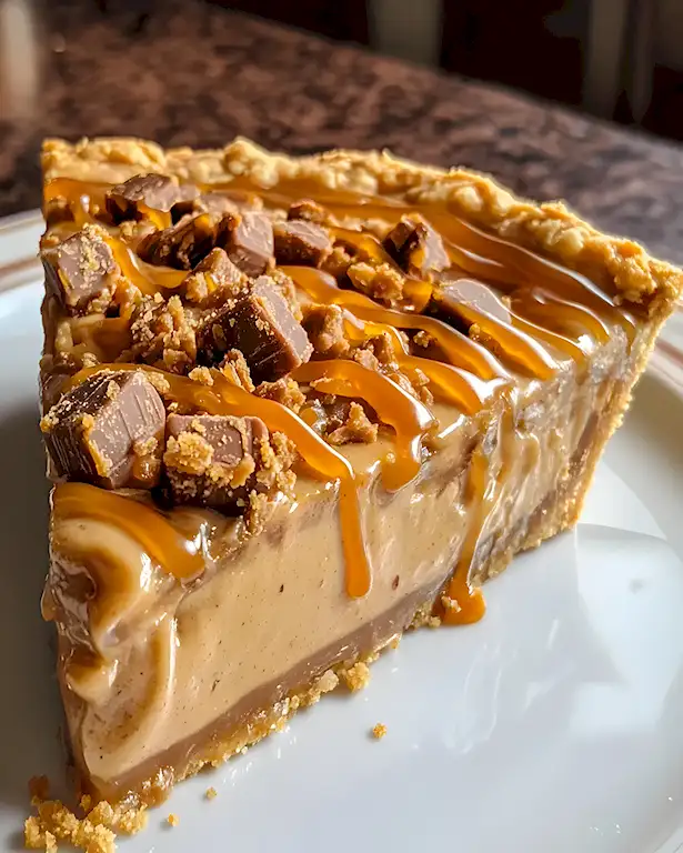 Butterfinger Karamell Kuchen ohne Backen