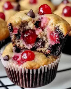 Kirsch Schoko Muffin Rezept Saftig & Lecker 1 Kirsch Schoko Muffin Rezept Saftig & Lecker
