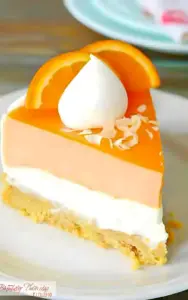 Orangencreme Käsekuchen ohne Backen
