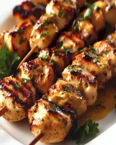 Paprika Hähnchenspieße mit Senf Rezept 7 Paprika Hähnchenspieße mit Senf Rezept