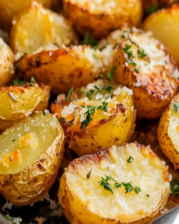 Parmesan Kartoffeln Rezept: Knusprig & Lecker