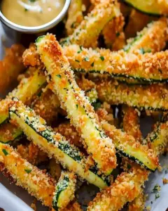 Parmesan Zucchini Pommes aus dem Ofen