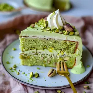 Pistazien Milch Kuchen Rezept Einfach & Lecker