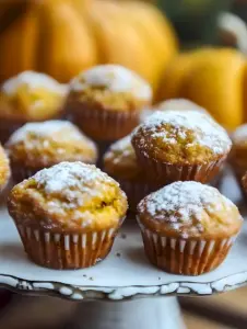 Kürbis Muffins Mini Herbst Genuss