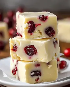Cranberry Fudge mit Weißer Schokolade selber machen 1 Cranberry Fudge mit Weißer Schokolade selber machen