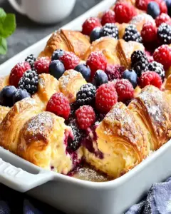 Cremiger Beeren-Croissant-Genuss aus dem Ofen 1 Cremiger Beeren-Croissant-Genuss aus dem Ofen