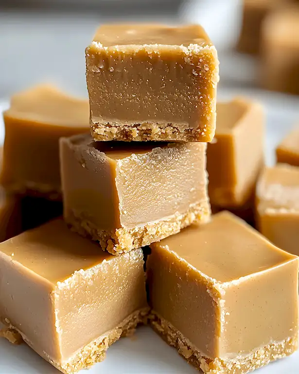 Einfache Erdnussbutter Fudge Häppchen ohne Backen 2 Einfache Erdnussbutter Fudge Häppchen ohne Backen