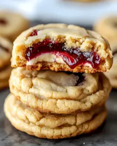 Kirsch-Käsekuchen-Kekse: Cremig gefüllte Leckerbissen 2 Kirsch-Käsekuchen-Kekse: Cremig gefüllte Leckerbissen