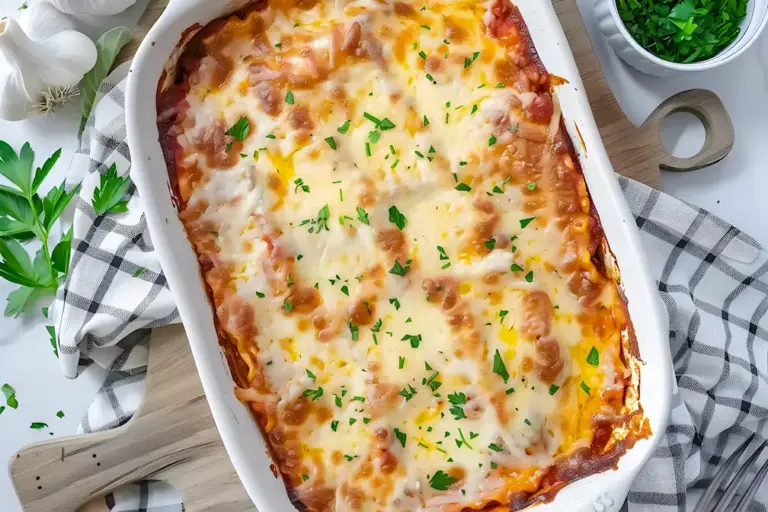 Leckere Low-Carb Keto Lasagne
