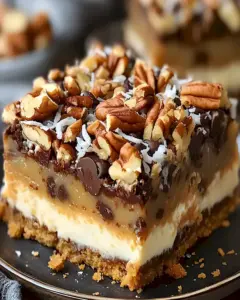 Magische Pekannuss Schoko Käsekuchen Riegel 10 Magische Pekannuss Schoko Käsekuchen Riegel