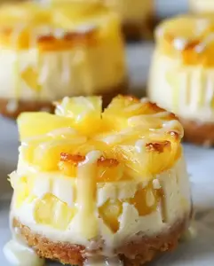 Saftige Mini Ananas Käsekuchen einfach backen 1 Saftige Mini Ananas Käsekuchen einfach backen