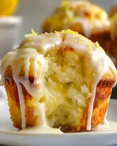 Saftige Zitronen Frischkäse Muffins einfach backen 3 Saftige Zitronen Frischkäse Muffins einfach backen