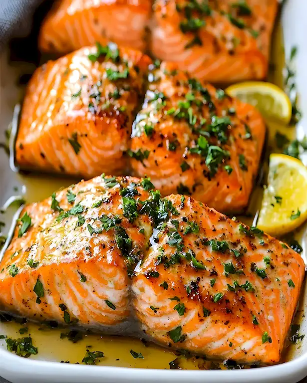 Saftiger Marinierter Lachs mit Zitrone und Kräutern
