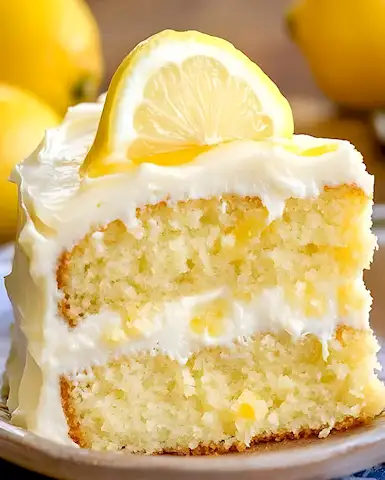 Saftiger Zitronenkuchen mit Frischkäse-Frosting 2 Saftiger Zitronenkuchen mit Frischkäse-Frosting
