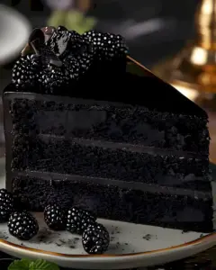 Samtiger Black Velvet Kuchen mit Brombeer-Füllung 1 Samtiger Black Velvet Kuchen mit Brombeer-Füllung