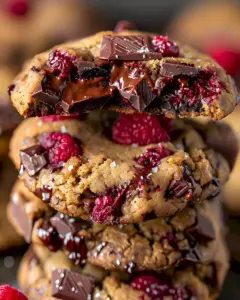 Unwiderstehliche Himbeer-Schoko-Chunk Kekse einfach backen 6 Unwiderstehliche Himbeer-Schoko-Chunk Kekse einfach backen