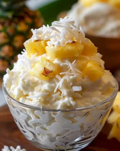 Ananas-Kokos-Dessert: Tropischer Genuss ohne Backen 3 Ananas-Kokos-Dessert: Tropischer Genuss ohne Backen
