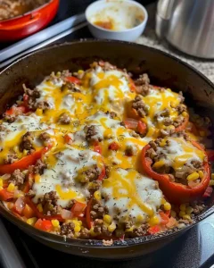 Einfacher Paprika-Auflauf: Herzhaft und Köstlich 3 Einfacher Paprika-Auflauf: Herzhaft und Köstlich