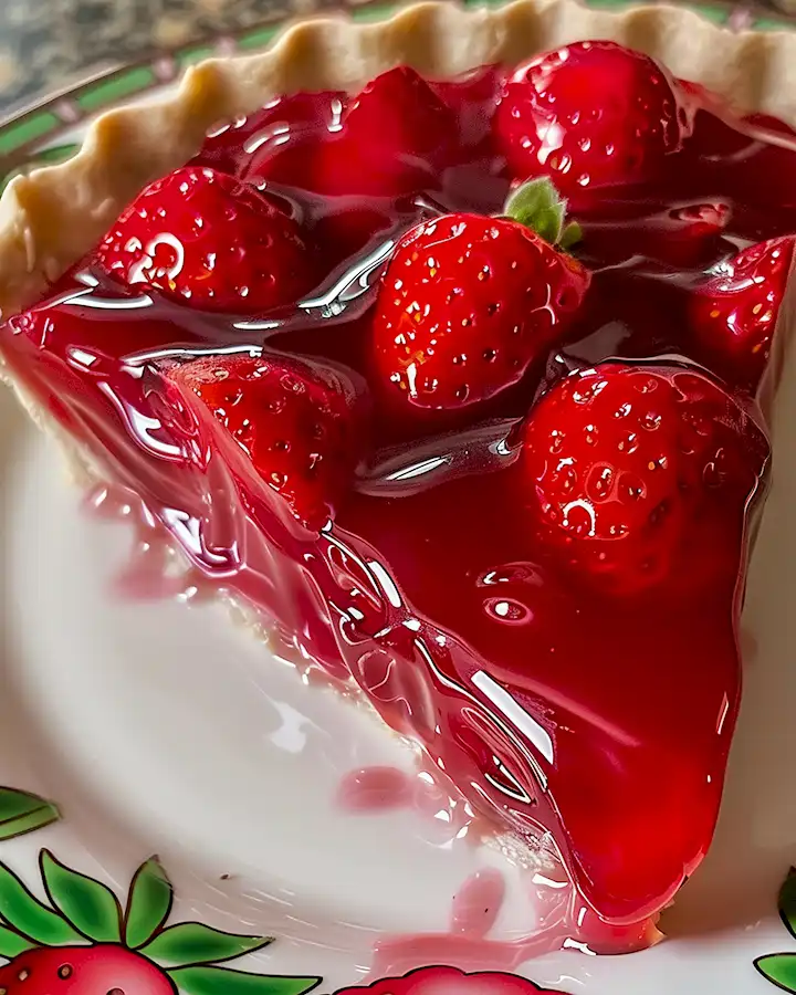 Erdbeer-Sahne-Kuchen mit Wackelpudding-Topping 1 Erdbeer-Sahne-Kuchen mit Wackelpudding-Topping