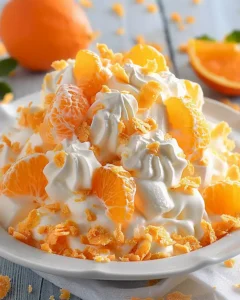 Erfrischender Orangen-Creme-Salat: Einfach & Lecker 1 Erfrischender Orangen-Creme-Salat: Einfach & Lecker