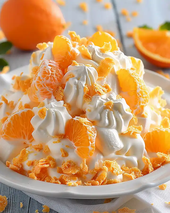 Erfrischender Orangen-Creme-Salat: Einfach & Lecker 2 Erfrischender Orangen-Creme-Salat: Einfach & Lecker