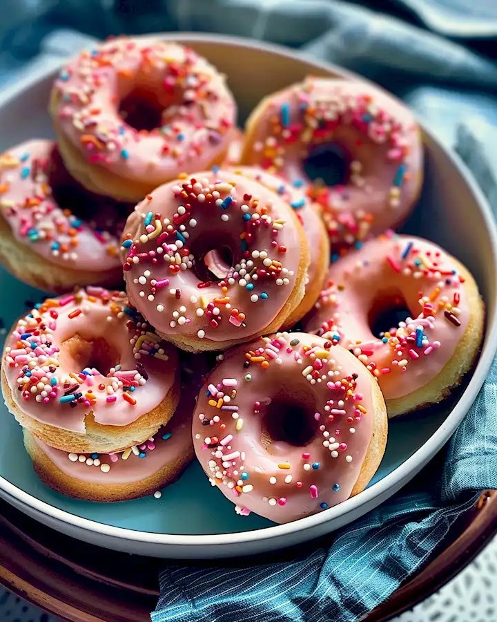 Gebackene Donuts: Das Rezept für die Woche 2 Gebackene Donuts: Das Rezept für die Woche