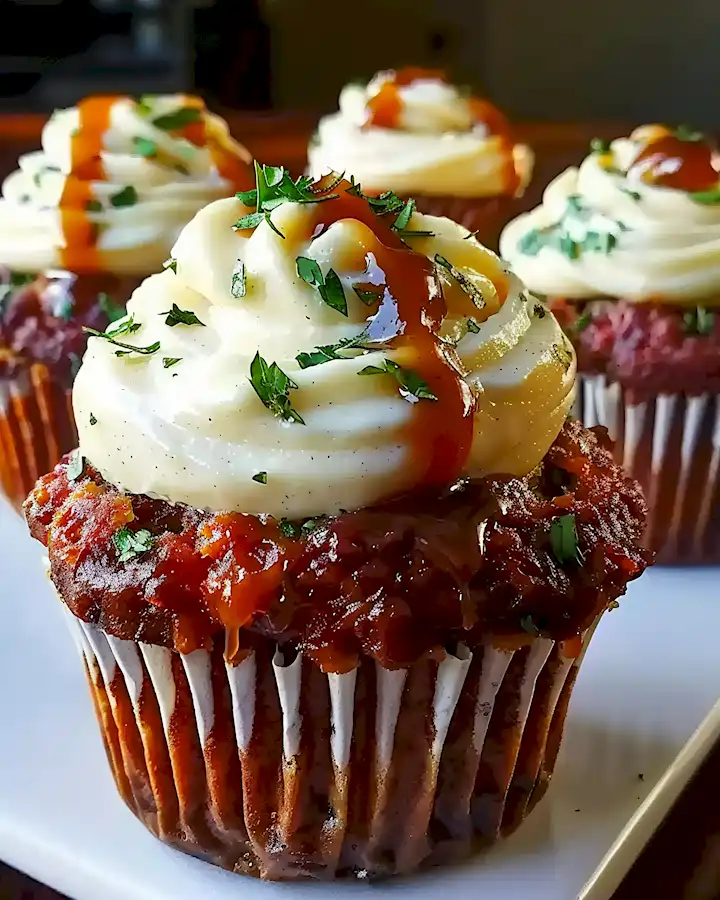 Herzhafte Hackfleisch-Muffins mit Kartoffelhaube: Ein Rezept 2 Herzhafte Hackfleisch-Muffins mit Kartoffelhaube: Ein Rezept