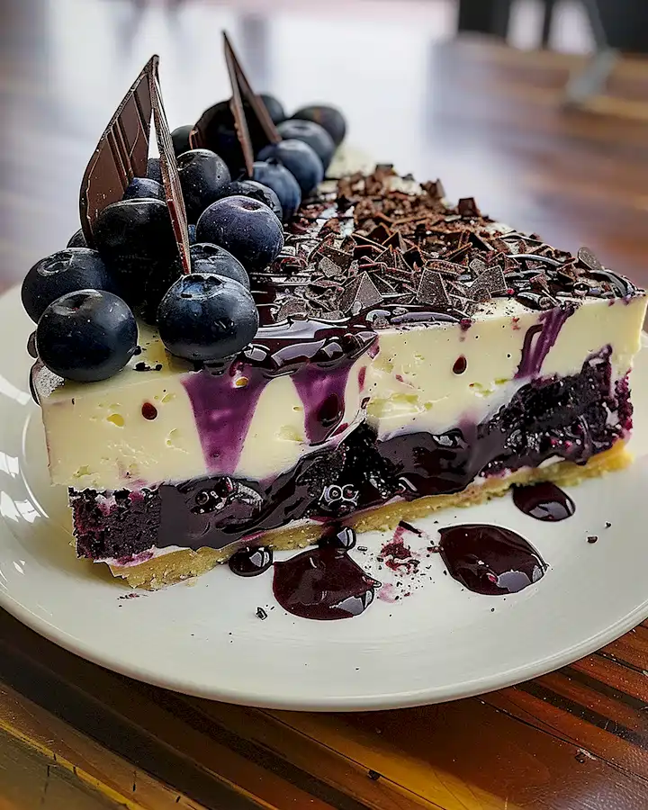 Himbeer-Weiße Schokolade Käsekuchen mit Oreo-Boden 2 Himbeer-Weiße Schokolade Käsekuchen mit Oreo-Boden