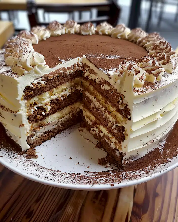 Himmlischer Tiramisu Kuchen mit Mascarpone 2 Himmlischer Tiramisu Kuchen mit Mascarpone