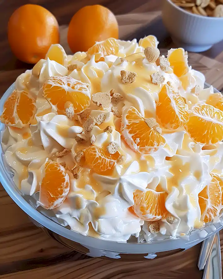 Orangen Creamsicle Salat: Kindheitserinnerungen neu interpretiert 2 Orangen Creamsicle Salat: Kindheitserinnerungen neu interpretiert