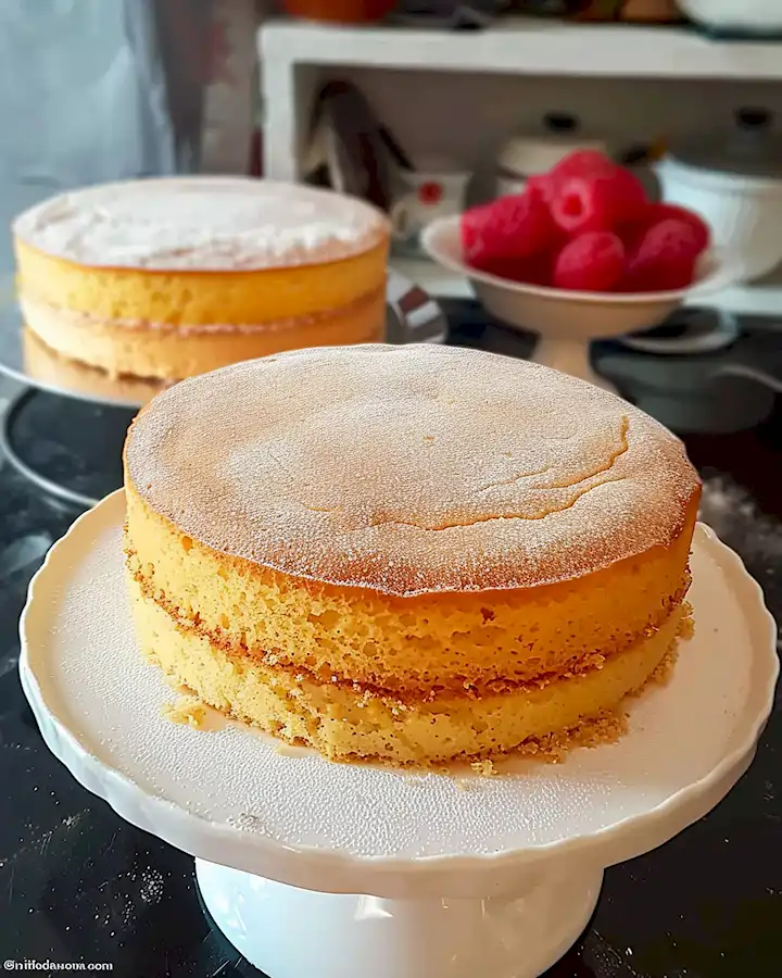 Luftiger Biskuitboden Grundrezept für Kuchen 2 Luftiger Biskuitboden Grundrezept für Kuchen
