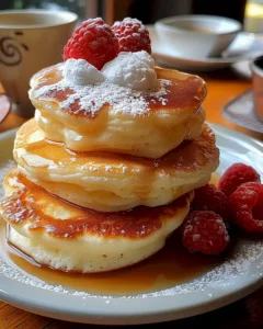 Wolkenweiche Soufflé Pancakes: Rezept für fluffige Pfannkuchen