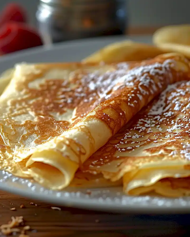 Zarte Französische Crêpes: Einfach & Köstlich 4 Zarte Französische Crêpes: Einfach & Köstlich