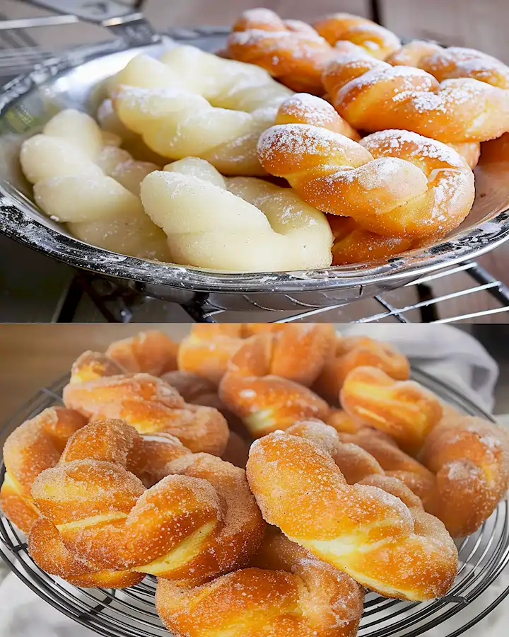 Zimt-Dreh-Donuts Einfach Selbst Gemacht: Ein Genuss! 2 Zimt-Dreh-Donuts Einfach Selbst Gemacht: Ein Genuss!