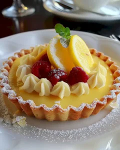 Zitronentarte: Erfrischend, fruchtig und einfach lecker!