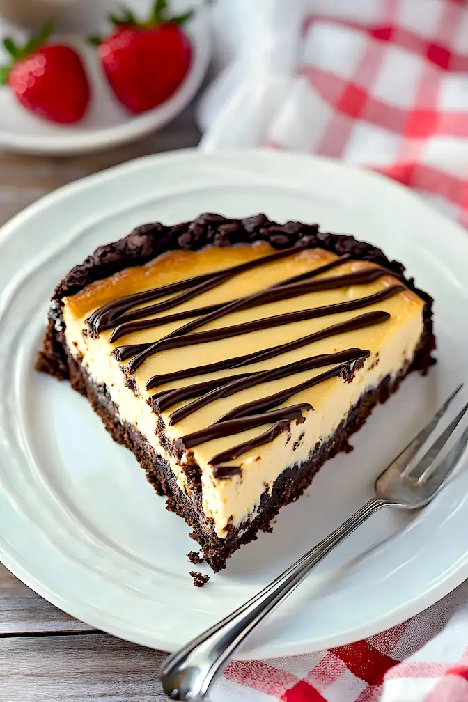 Brownie-Käsekuchen: Süße Versuchung mit Schokoboden 2 Brownie-Käsekuchen: Süße Versuchung mit Schokoboden