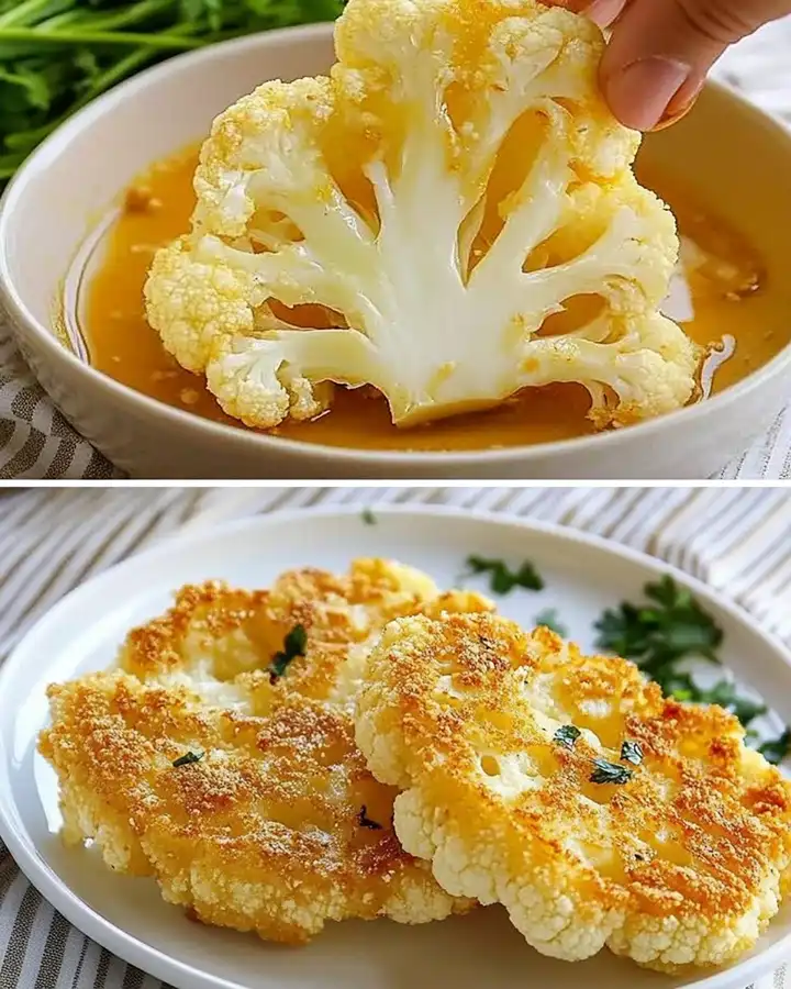 Knusprige Blumenkohl Schnitzel Einfach Selbst Gemacht 2 Knusprige Blumenkohl Schnitzel Einfach Selbst Gemacht