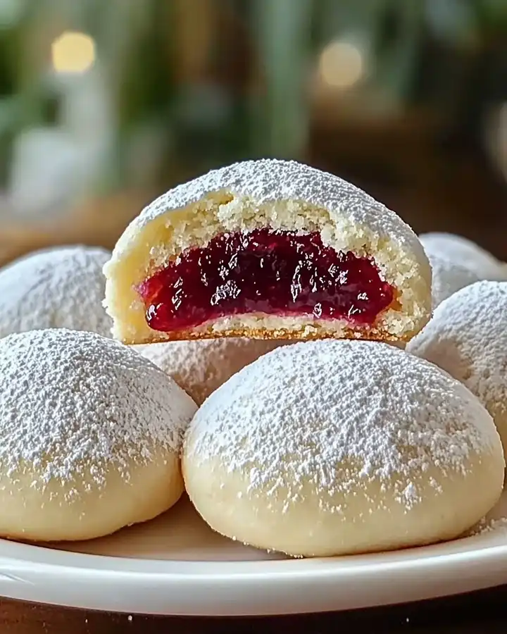 Zarte Cranberry-Limetten-Schneebälle Rezept für Genießer 2 Zarte Cranberry-Limetten-Schneebälle Rezept für Genießer