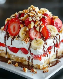 Bananensplit-Torte ohne Backen Cremiger Genuss 1 Bananensplit-Torte ohne Backen Cremiger Genuss