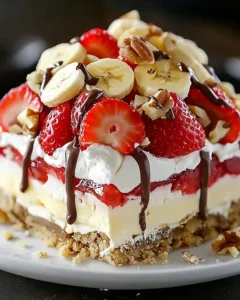 Bananensplit-Torte ohne Backen Einfach und Lecker 8 Bananensplit-Torte ohne Backen Einfach und Lecker