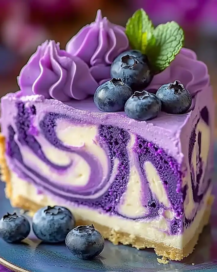 Blaubeer Käsekuchen mit weißer Schokolade Einfach lecker 2 Blaubeer Käsekuchen mit weißer Schokolade Einfach lecker