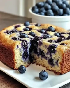 Einfacher Blaubeerkuchen: Schnell gebacken, herrlich lecker 6 Einfacher Blaubeerkuchen: Schnell gebacken, herrlich lecker