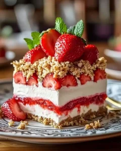 Erdbeer Cheesecake Lasagne Einfach Lecker Sommerlich 4 Erdbeer Cheesecake Lasagne Einfach Lecker Sommerlich