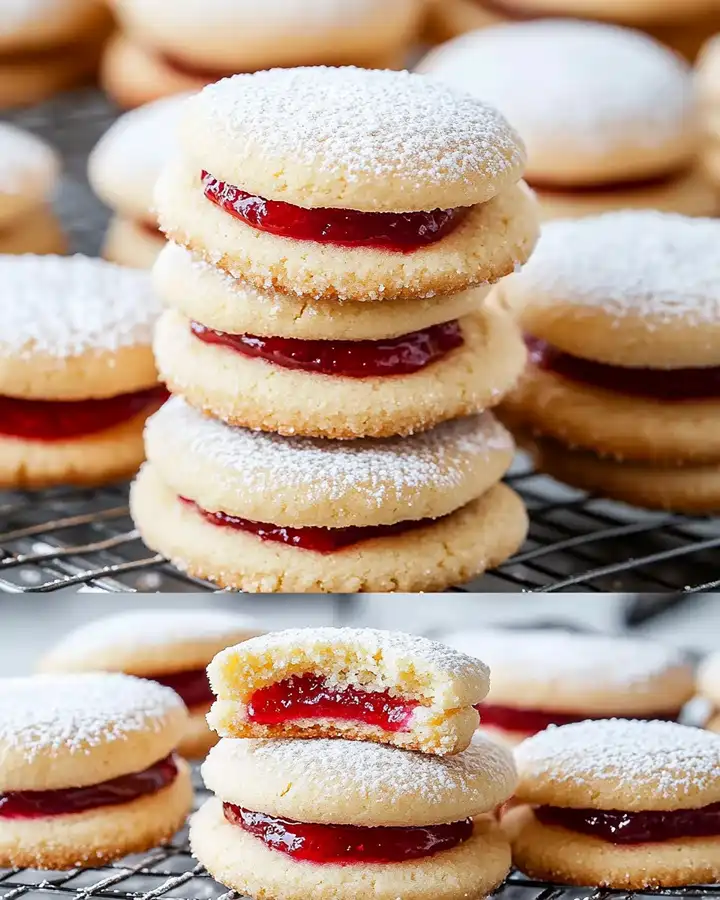 Himbeer Küsschen Rezept Kleine Kuchen ganz groß 2 Himbeer Küsschen Rezept Kleine Kuchen ganz groß