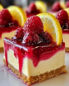 Himbeer-Zitronen-Käsekuchen ohne Backen Einfach Lecker 3 Himbeer-Zitronen-Käsekuchen ohne Backen Einfach Lecker