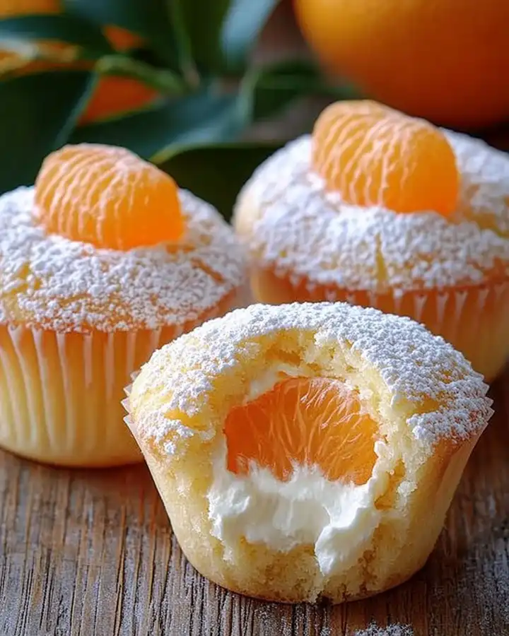 Käsekuchen Muffins mit Mandarinen Einfach Selbst Backen 2 Käsekuchen Muffins mit Mandarinen Einfach Selbst Backen