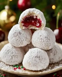 Kirsch-Mandel-Schneebälle Einfaches Rezept für süße Kugeln 10 Kirsch-Mandel-Schneebälle Einfaches Rezept für süße Kugeln