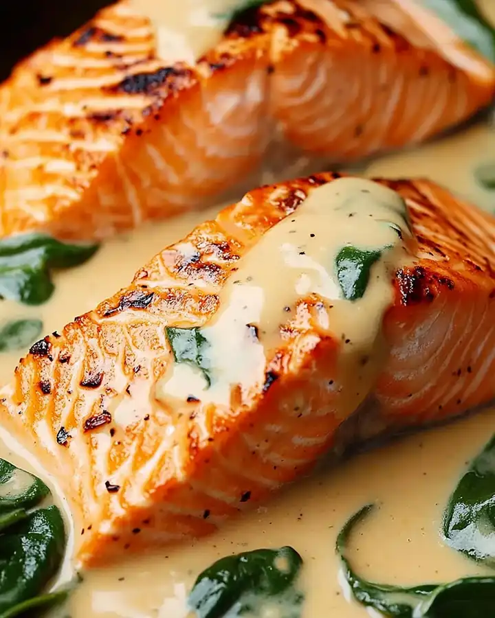 Lachs Florentiner Art Einfaches Rezept mit Spinat 2 Lachs Florentiner Art Einfaches Rezept mit Spinat