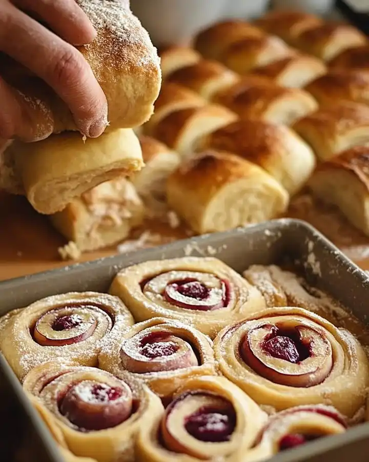 Saftige Zwetschgenschnecken wie von Oma gebacken 2 Saftige Zwetschgenschnecken wie von Oma gebacken